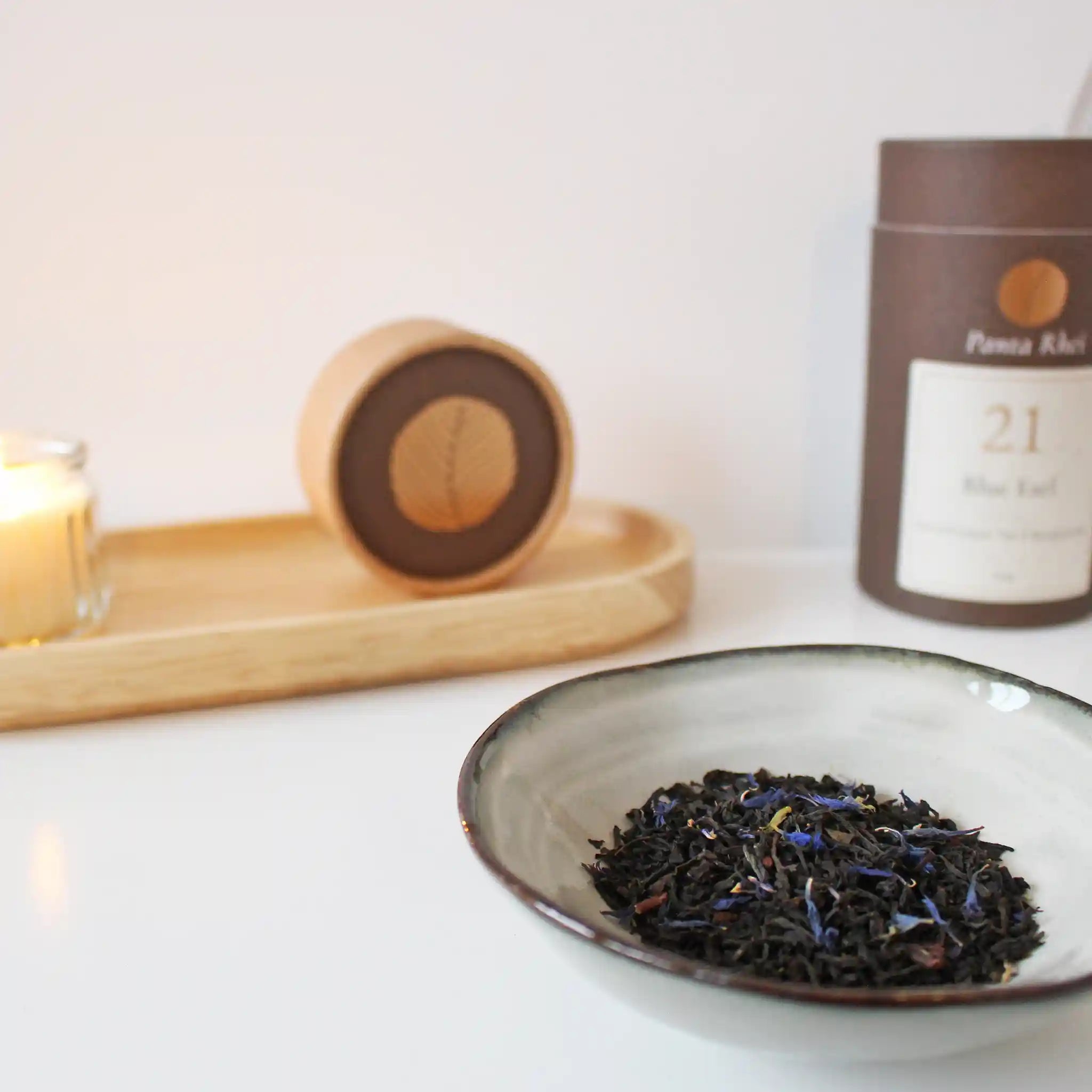 Loser Earl Grey in weißer Schale