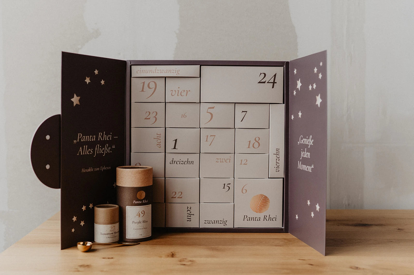 Tee Adventskalender 2025 Panta Rhei